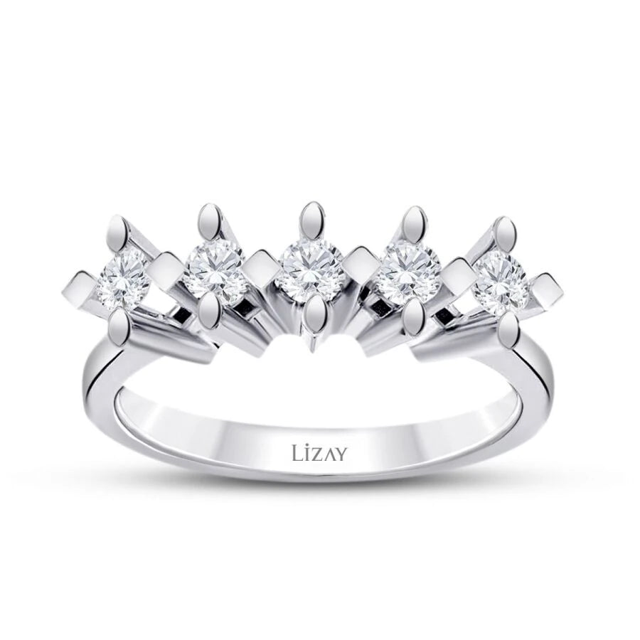 0.50 Carat Diamond Five-Stone Ring