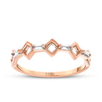 0.11 Carat Diamond Baguette Ring