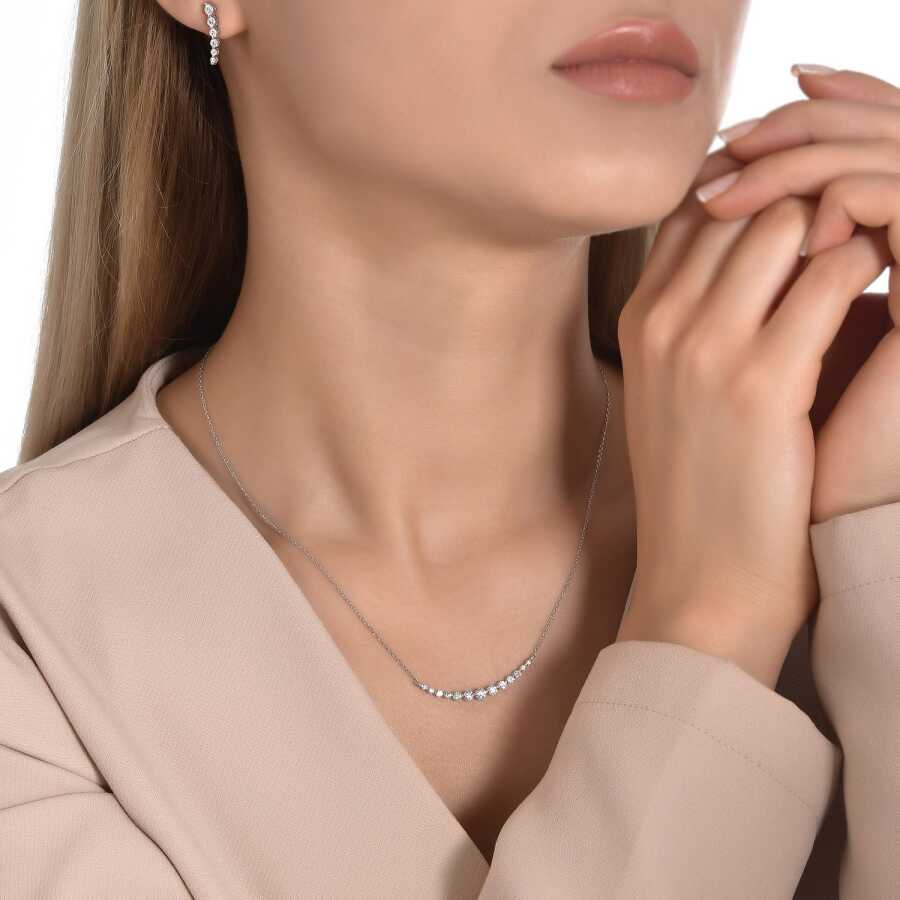 0.43 Carat Diamond Trend Earrings