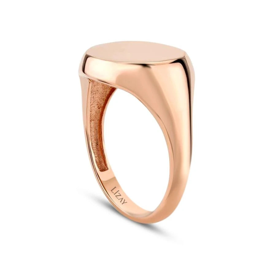 Gold Round Ring