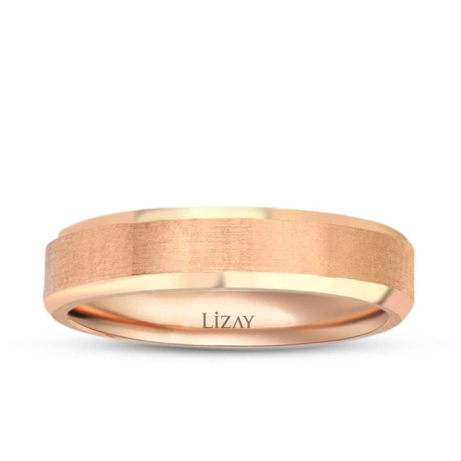 Classic Rose Gold Wedding Band