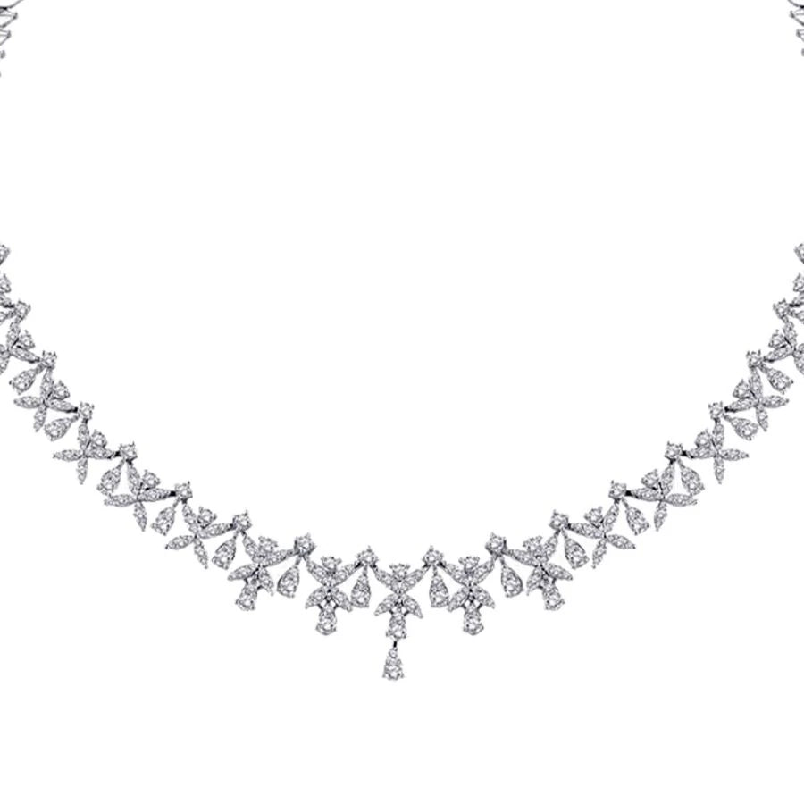 6,62 Karat Diamant-Halsband