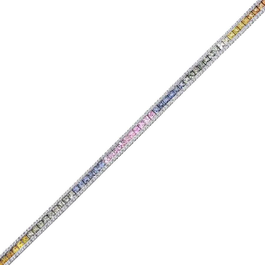 7,10 Karat Diamant-Farbtrendarmband