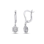 0.87 Carat Diamond Trend Earrings