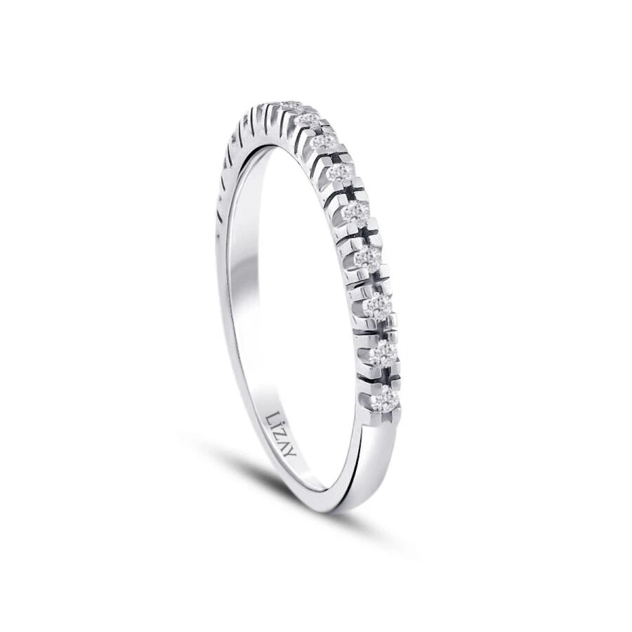 0.15 Carat Diamond Half-Eternity Ring