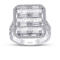1.71 ct. Diamant Baguette Ring