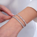 7.10 ct. Diamant Baguette Armband