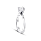 0.30 Carat Diamond Round Solitaire Engagement Ring