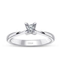 0.20 Carat Diamond Round Solitaire Engagement Ring