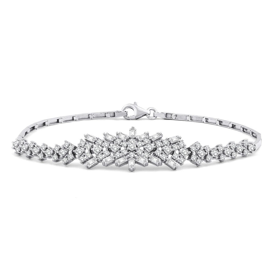 Goldenes Baguette-Armband