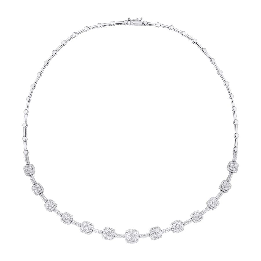 3,85 Karat Diamant-Trend-Halsband