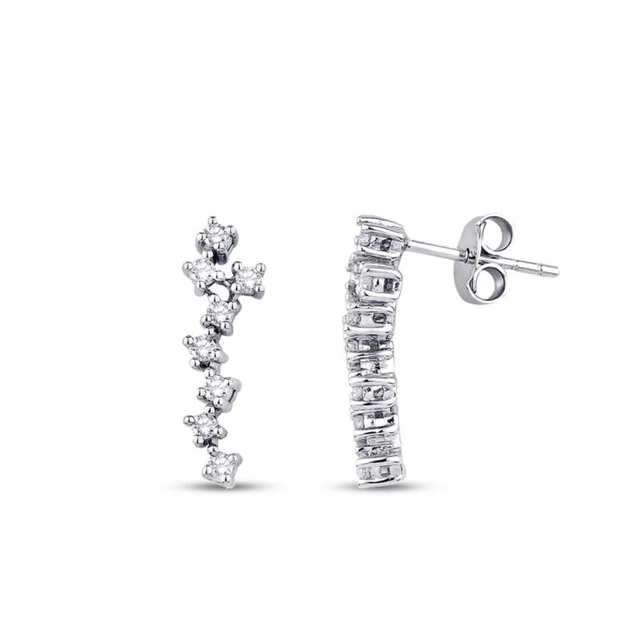 0.31 Carat Diamond Trend Earrings