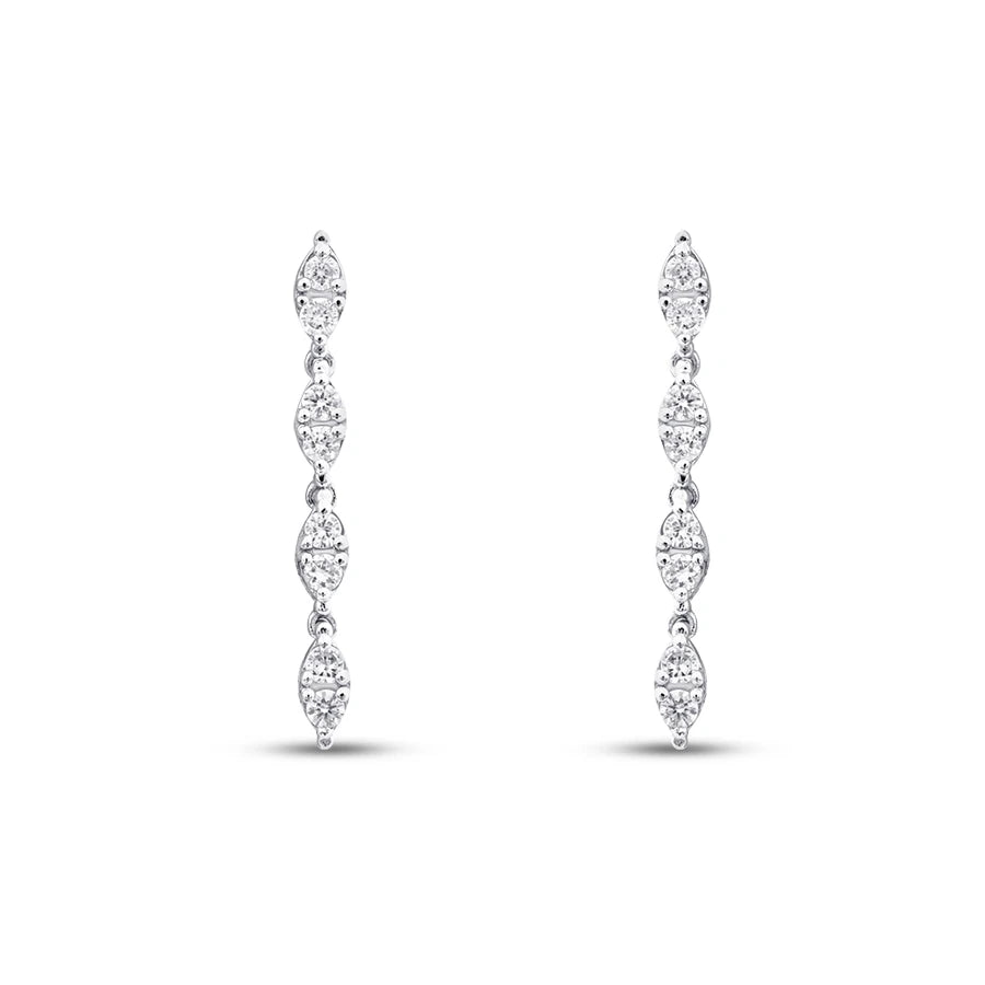 0.45 Carat Diamond Trend Earrings