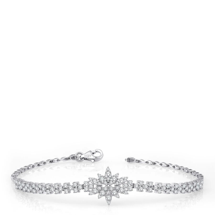 Goldenes Tennis-Trend-Armband