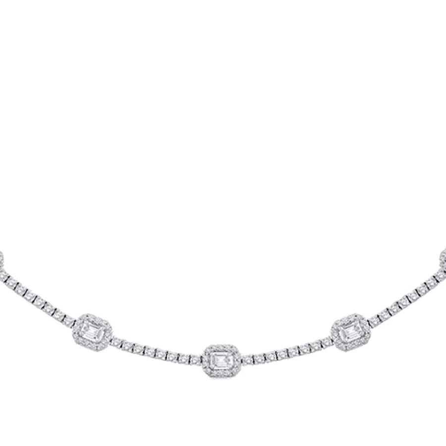 7,22 Karat Diamant-Halsband