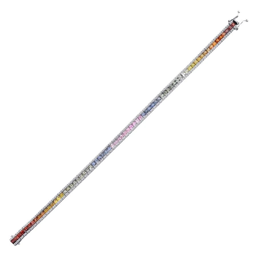 7,10 Karat Diamant-Farbtrendarmband