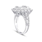 1.68 Carat Diamond Baguette Ring