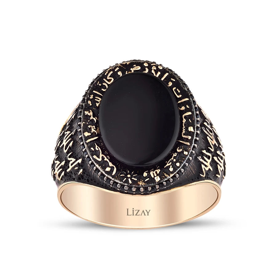 Gold Stone Men’s Ring