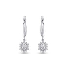 0.87 Carat Diamond Trend Earrings