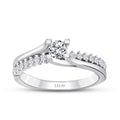 0.45 Carat Diamond Round Solitaire Engagement Ring