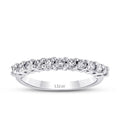 0.38 ct. Diamant Halb-Eternity Ring