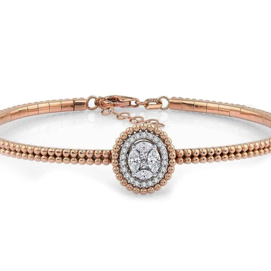 Trendarmband mit 0,61 Karat Diamanten