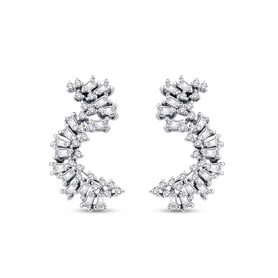 0.74 Carat Diamond Trend Earrings