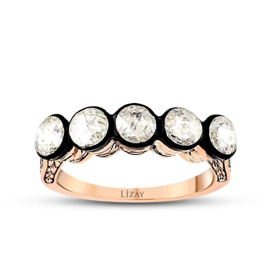 0.70 Carat Diamond Five-Stone Ring