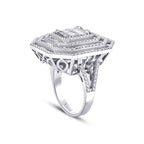 1.56 ct. Diamant Aurora Baguette Ring