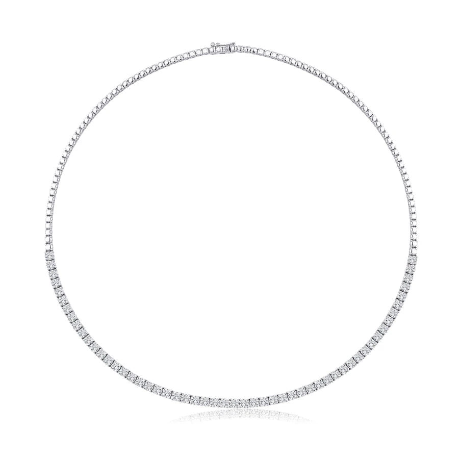 10.15 Carat Diamond Tennis Neckband