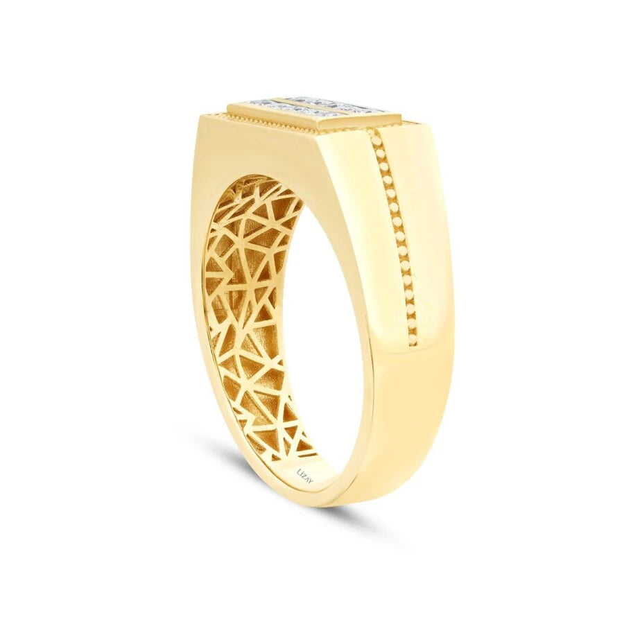Gold Stone Men’s Ring