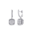 0.87 Carat Diamond Trend Earrings