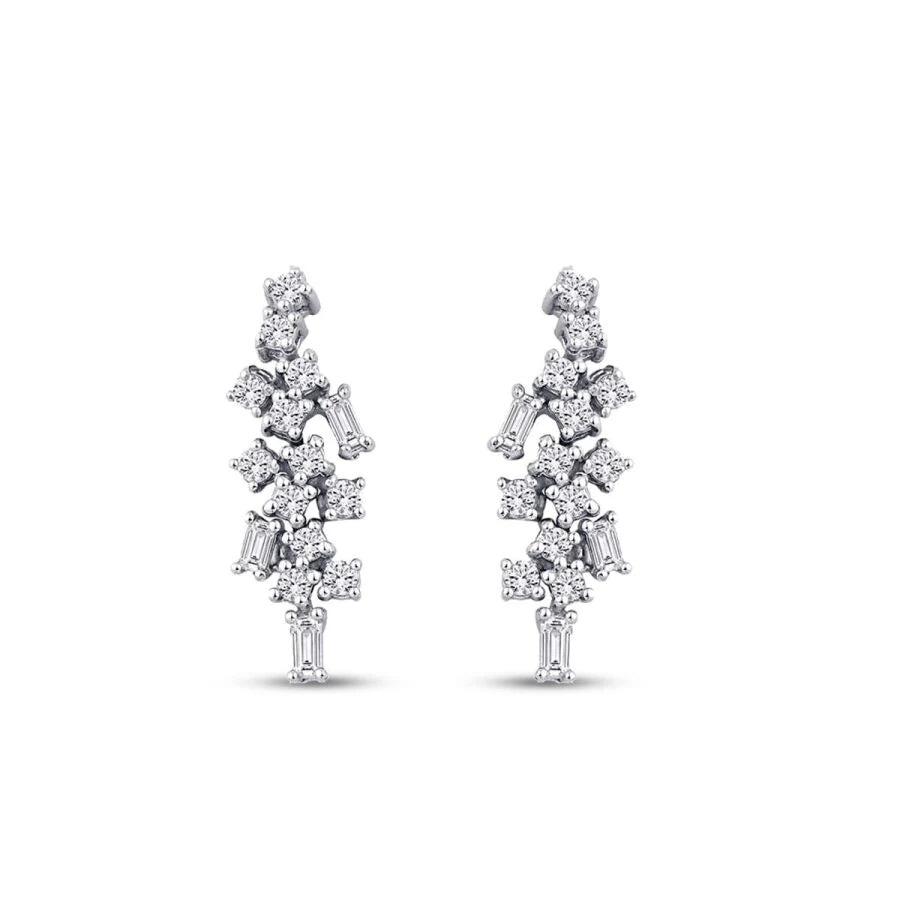 0.32 Carat Diamond Trend Earrings