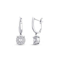 0.47 Carat Diamond Baguette Earrings