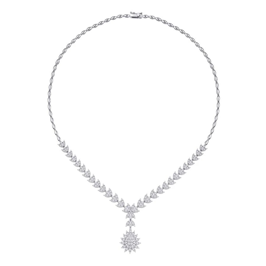 4,00 Karat Diamant-Halsband