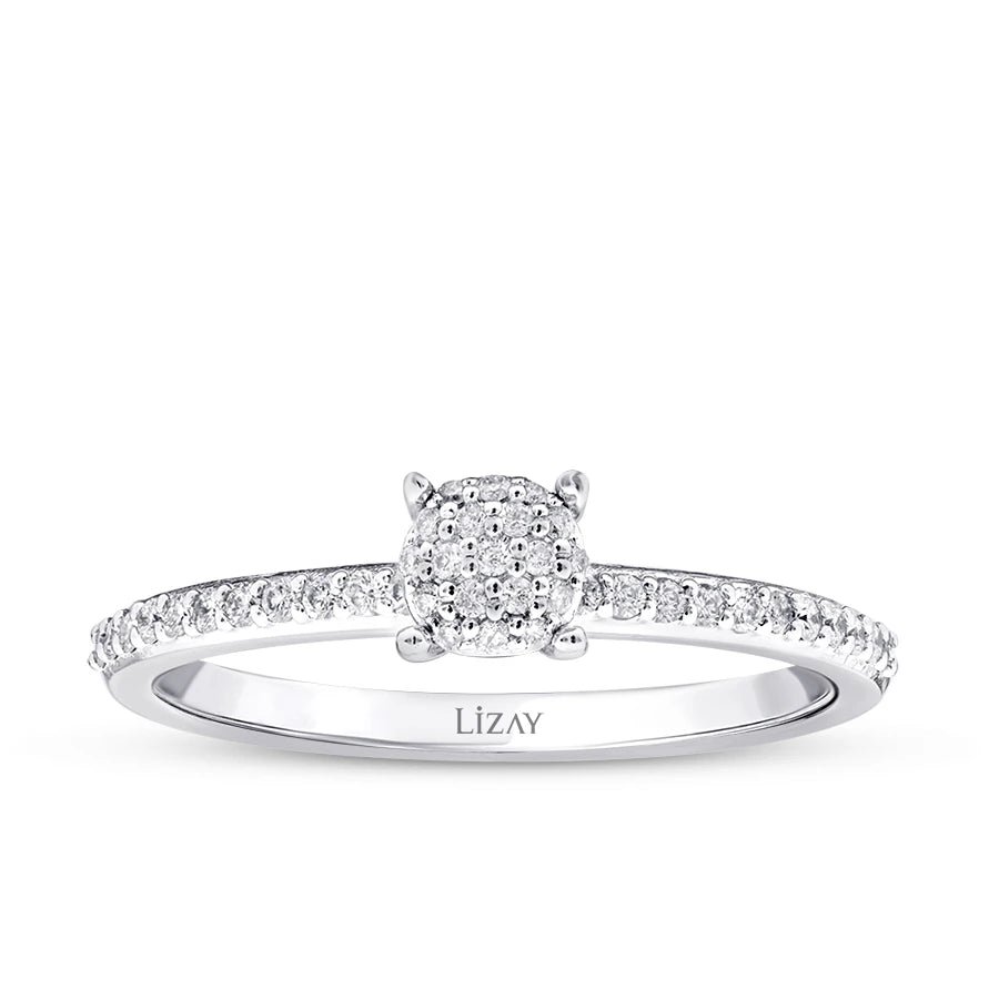 0.19 Carat Diamond Trend Solitaire Engagement Ring