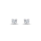 0,40 Karat Diamant-Solitär-Ohrringe