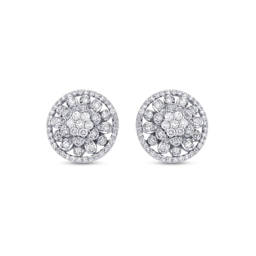0.89 Carat Diamond Trend Earrings