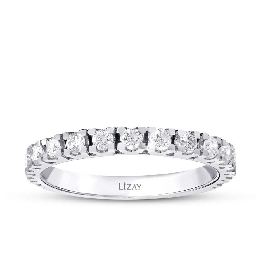 0.50 Carat Diamond Half-Eternity Ring
