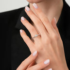 0.35 Carat Diamond Round Solitaire Engagement Ring