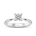 0.30 Carat Diamond Round Solitaire Engagement Ring