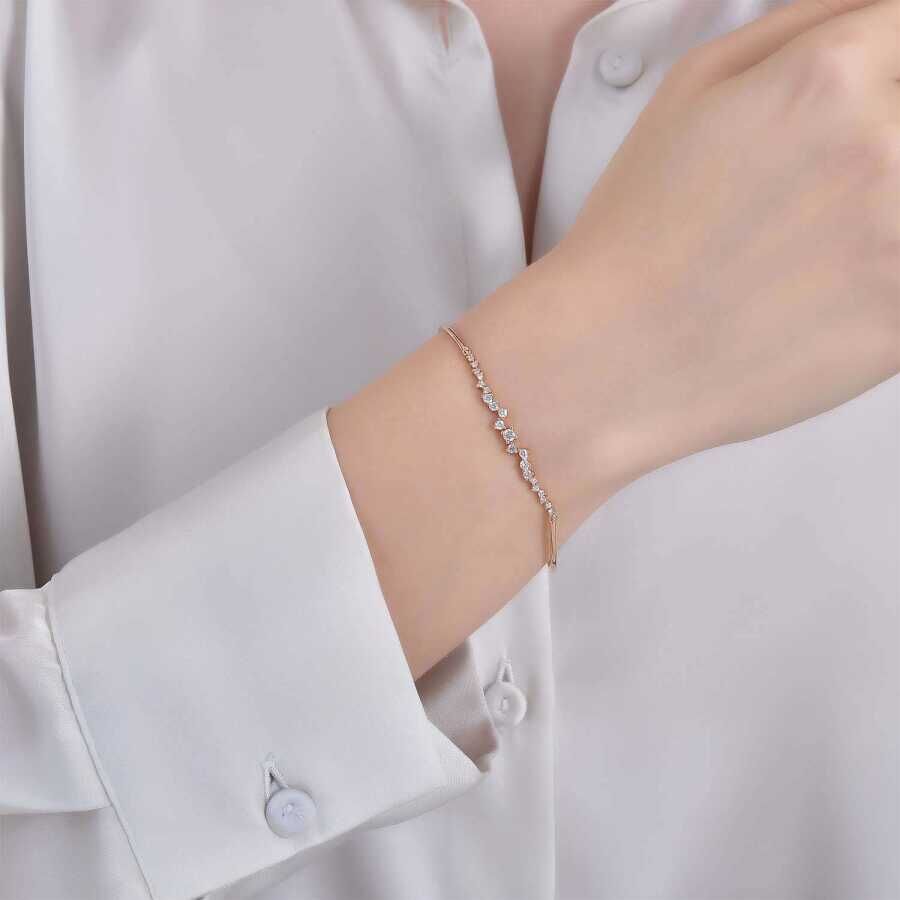 Trendarmband mit 0,36 Karat Diamanten