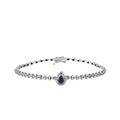 1.50 ct. Diamant Saphir Armband
