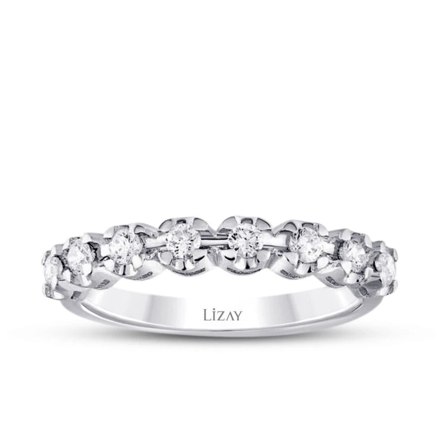 0.31 Carat Diamond Half-Eternity Ring