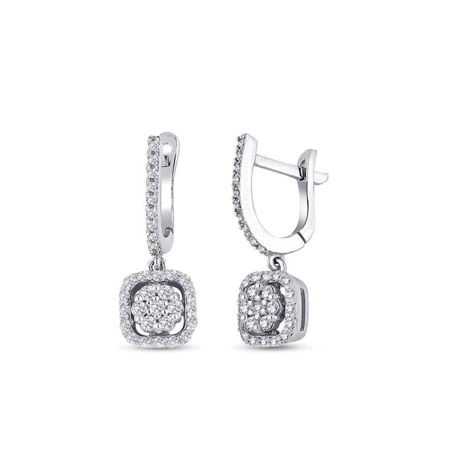 0.48 Carat Diamond Trend Earrings