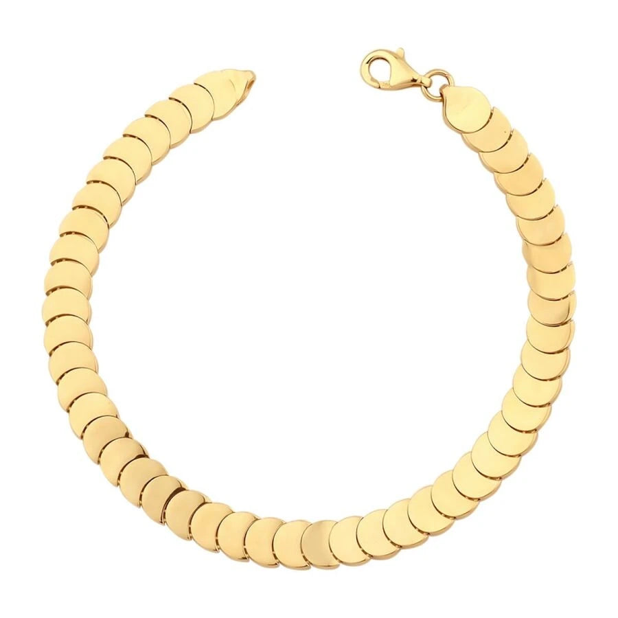 Gold Trend Paillettenarmband
