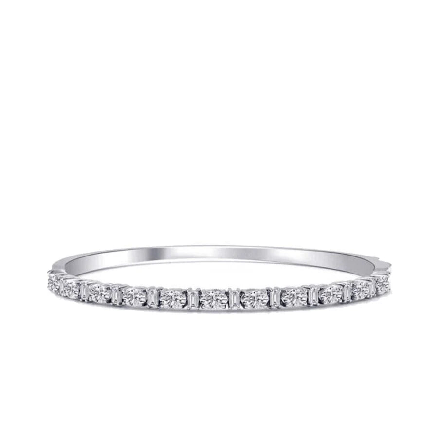 2.59 Carat Diamond Bangle