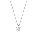 0.10 ct. Diamant Solitär Halskette