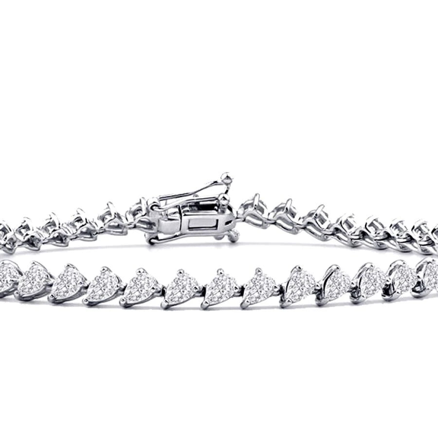 Trendarmband mit 3,79 Karat Diamanten