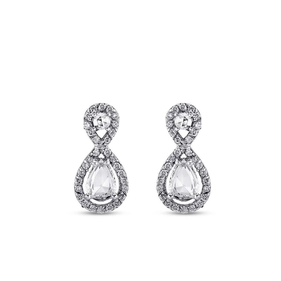 0.46 Carat Diamond Diamond Taş Earrings